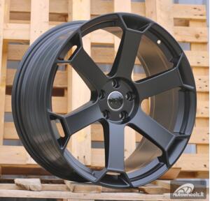 Ratlankis R22x10  5X112  ET  25  66.45  YF6149  (H3384F)  Black Matt (BM)  For AUD  (Z3)  (HYBRID FORGED)