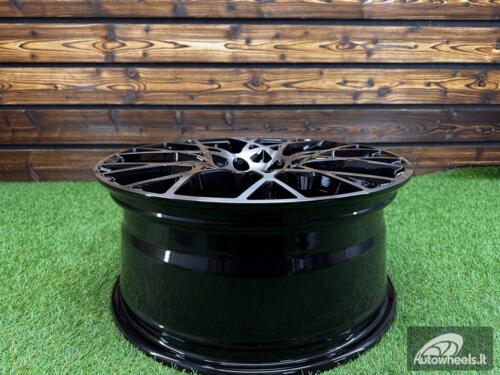 Ratlankis R20x9  5X112  ET  25  66.5  3S1293  (FBX348)  Black Polished (MB)  For AUD  (Z3)  (HYBRID FORGED)