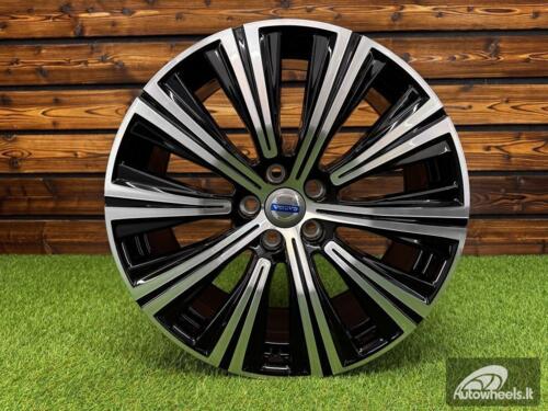 Ratlankis R19x8.5  5X108  ET  47  63.3  H3337F  Black Polished (MB)  For VOLVO  (Z3+M)  (HYBRID FORGED)