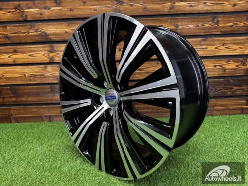 Ratlankis R19x8.5  5X108  ET  47  63.3  H3337F  Black Polished (MB)  For VOLVO  (Z3+M)  (HYBRID FORGED)