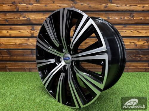 Ratlankis R19x8.5  5X108  ET  47  63.3  H3337F  Black Polished (MB)  For VOLVO  (Z3+M)  (HYBRID FORGED)