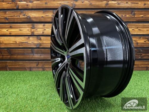 Ratlankis R19x8.5  5X108  ET  47  63.3  H3337F  Black Polished (MB)  For VOLVO  (Z3+M)  (HYBRID FORGED)