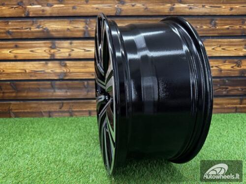 Ratlankis R19x8.5  5X108  ET  47  63.3  H3337F  Black Polished (MB)  For VOLVO  (Z3+M)  (HYBRID FORGED)