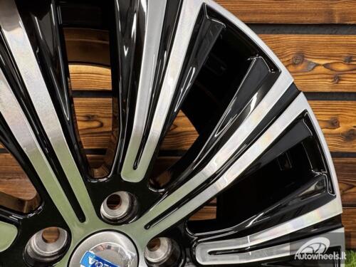 Ratlankis R19x8.5  5X108  ET  47  63.3  H3337F  Black Polished (MB)  For VOLVO  (Z3+M)  (HYBRID FORGED)