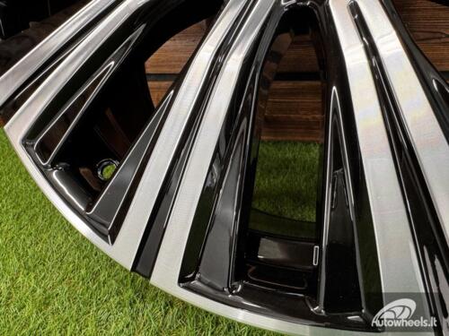 Ratlankis R19x8.5  5X108  ET  47  63.3  H3337F  Black Polished (MB)  For VOLVO  (Z3+M)  (HYBRID FORGED)
