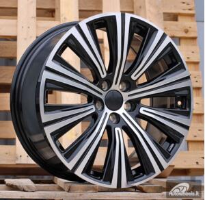 Ratlankis R19x8.5  5X108  ET  47  63.3  H3337F  Black Polished (MB)  For VOLVO  (Z3+M)  (HYBRID FORGED)