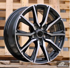 Ratlankis R17x7.5  5X114.3  ET  40  60.1  H3347F  Black Polished (MB)  For TOYOT  (Z3)  (HYBRID FORGED)