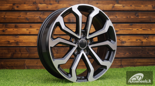 Ratlankis R17x6.5  5X114.3  ET  35  60.1  H3349F  Black Polished (MB)  For TOYOT  (Z3+A)  (HYBRID FORGED Corolla Cross)