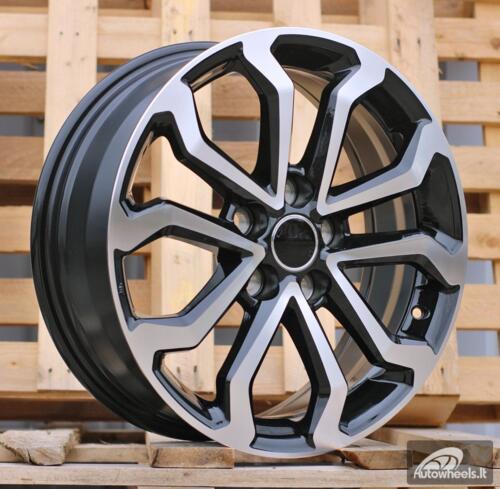 Ratlankis R17x6.5  5X114.3  ET  35  60.1  H3349F  Black Polished (MB)  For TOYOT  (Z3)  (HYBRID FORGED Corolla Cross)