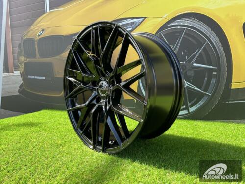 Ratlankis R17x7.5  5X108  ET  40  67.1  HX035  (FBX005)  Black (BL)  For HAXER  (Z3)  (HYBRID FORGED)