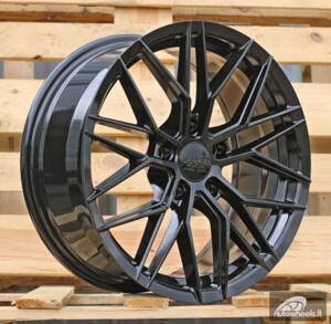 Ratlankis R17x7.5  5X108  ET  40  67.1  HX035  (FBX005)  Black (BL)  For HAXER  (Z3)  (HYBRID FORGED)