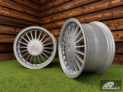 Ratlankis R16x7  4X100  ET  25  57.1  XF090  Silver (SI)  For BMW  (K4+R)  (HYBRID FORGED ALPINA Style)