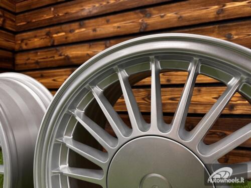 Ratlankis R16x7  4X100  ET  25  57.1  XF090  Silver (SI)  For BMW  (K4+R)  (HYBRID FORGED ALPINA Style)