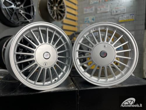 Ratlankis R16x7  4X100  ET  25  57.1  XF090  Silver (SI)  For BMW  (R)  (HYBRID FORGED ALPINA Style)