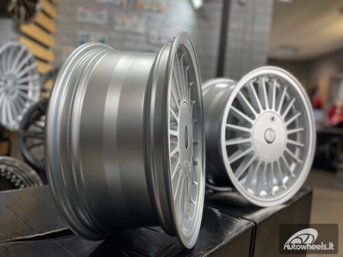 Ratlankis R16x7  4X100  ET  25  57.1  XF090  Silver (SI)  For BMW  (R)  (HYBRID FORGED ALPINA Style)