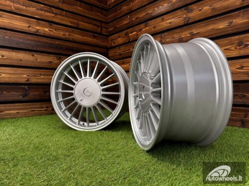 Ratlankis R16x8  4X100  ET  20  57.1  XF090  Silver (SI)  For BMW  (K4+R)  (HYBRID FORGED ALPINA Style)