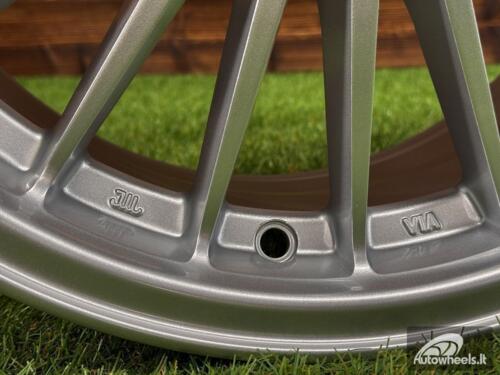 Ratlankis R16x8  4X100  ET  20  57.1  XF090  Silver (SI)  For BMW  (K4+R)  (HYBRID FORGED ALPINA Style)