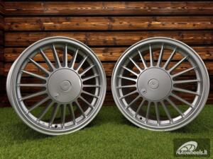 Ratlankis R16x8  4X100  ET  20  57.1  XF090  Silver (SI)  For BMW  (K4+R)  (HYBRID FORGED ALPINA Style)