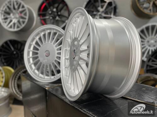Ratlankis R16x8  4X100  ET  20  57.1  XF090  Silver (SI)  For BMW  (R)  (HYBRID FORGED ALPINA Style)