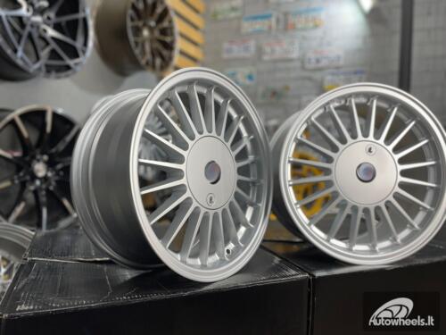 Ratlankis R16x8  4X100  ET  20  57.1  XF090  Silver (SI)  For BMW  (R)  (HYBRID FORGED ALPINA Style)
