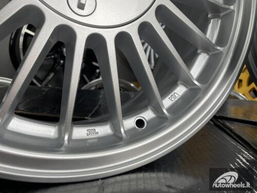 Ratlankis R16x8  4X100  ET  20  57.1  XF090  Silver (SI)  For BMW  (R)  (HYBRID FORGED ALPINA Style)