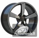 Ratlankis R19x8.5  5X112  ET  32  66.5  F9781  Black Polished (MB)  For AUD  (Z3)  (HYBRID FORGED)