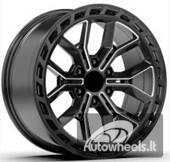 Ratlankis R20x9  6X139.7  ET  15  106.1  FA655  Black Half Matt (BLHM)  For RACIN  (Z3)  (HYBRID FORGED)