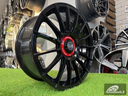 Ratlankis R18x8  5X112  ET  40  66.5  I0257  Black (BL)  For RACIN  (Z3)  (OZ Style)