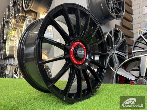 Ratlankis R18x8  5X120  ET  35  72.6  I0257  Black (BL)  For RACIN  (Z3)  (OZ Style)