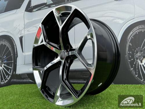 Ratlankis R20x9  5X112  ET  30  66.5  I5598  (FBX112)  Silver Shining+Black (SSBL)  For AUD  (Z5+M)  (HYBRID FORGED)