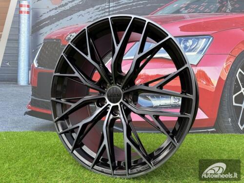 Ratlankis R19x8.5  5X112  ET  40  66.6  HX042  (IN0387)  Black+Tinted Face (BLTF)  For HAXER  (Z3)