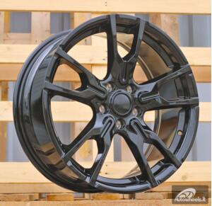Ratlankis R18x7.5  5X112  ET  45  66.6  I5662  Black (BL)  For BMW  (Z3)  (X1/X2/MINI)