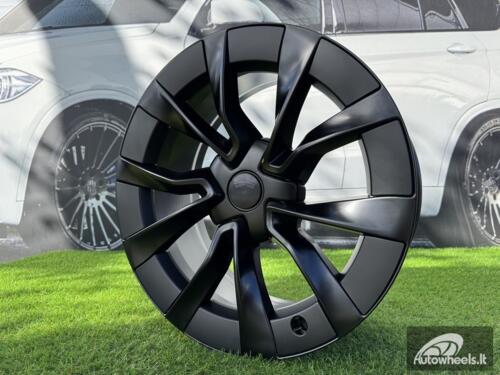 Ratlankis Tesla Model 3 Performace style 18X8.5J 5X114.3 ET38 64.1 Satin Black