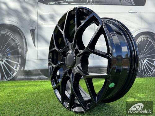Ratlankis Smart Brabus Style 16X6J 3X112 ET24 57.1 Black