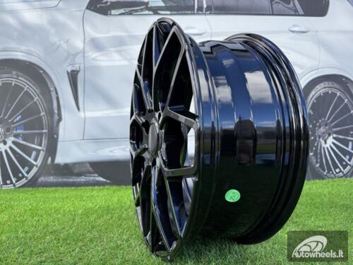 Ratlankis Smart Brabus Style 16X6J 3X112 ET24 57.1 Black