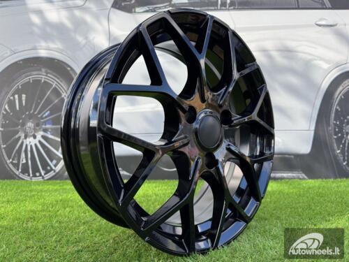 Ratlankis Smart Brabus Style 16X6J 3X112 ET24 57.1 Black