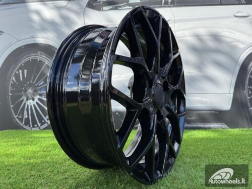 Ratlankis Smart Brabus Style 16X6J 3X112 ET24 57.1 Black