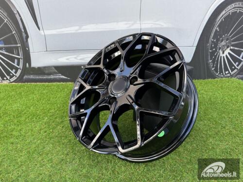 Ratlankis Smart Brabus Style 16X6J 3X112 ET24 57.1 Black