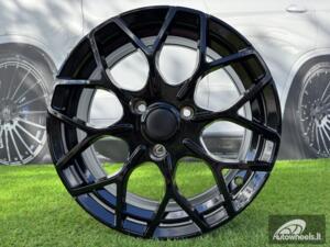 Ratlankis Smart Brabus Style 16X6J 3X112 ET24 57.1 Black