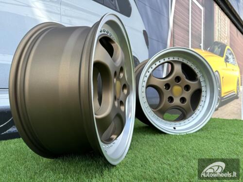 Ratlankis Porsche 964 Turbo Speedline Style R18X9.5J 5X130 ET50 71.6 Bronze with Diamond Cut Lip