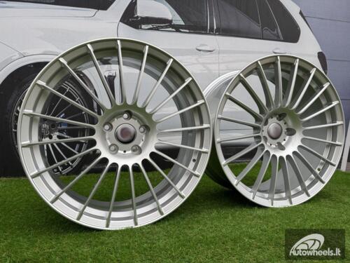Ratlankis Forged New Alpina Style R21X8.5J 5X112 ET28 66.6 Silver