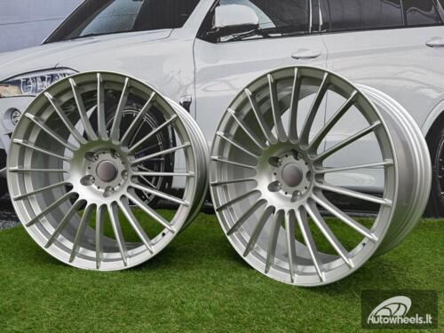 Ratlankis Forged New Alpina Style R21X8.5J 5X120 ET35 72.6 Silver