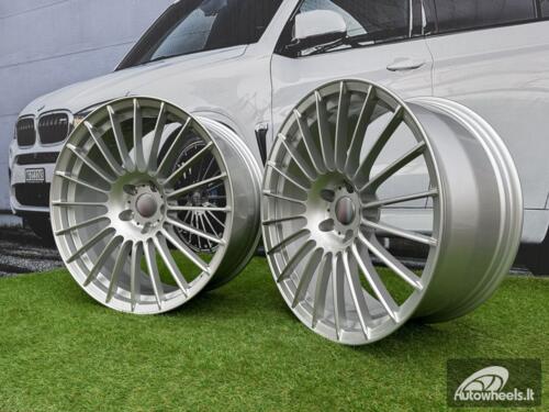 Ratlankis Forged New Alpina Style R21X9.5J 5X120 ET40 72.6 Silver
