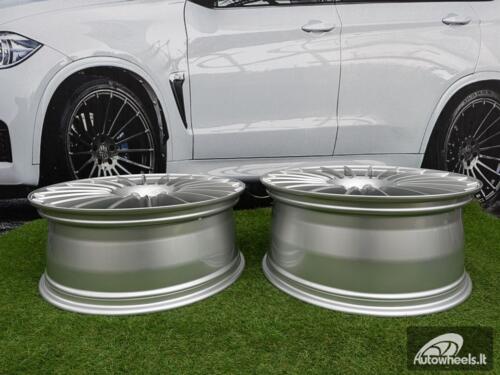 Ratlankis Forged New Alpina Style R21X9.5J 5X120 ET40 72.6 Silver