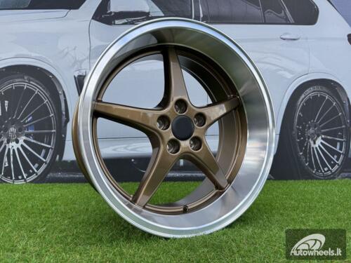 Ratlankis Volvo Ocean MK 18  R18X8.5 5X108 ET6 65.1 Bronze with Diamond Cut Lip (240, 740, 940)