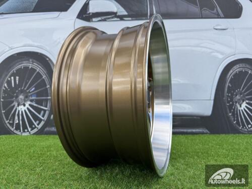 Ratlankis Volvo Ocean MK 18  R18X8.5 5X108 ET6 65.1 Bronze with Diamond Cut Lip (240, 740, 940)