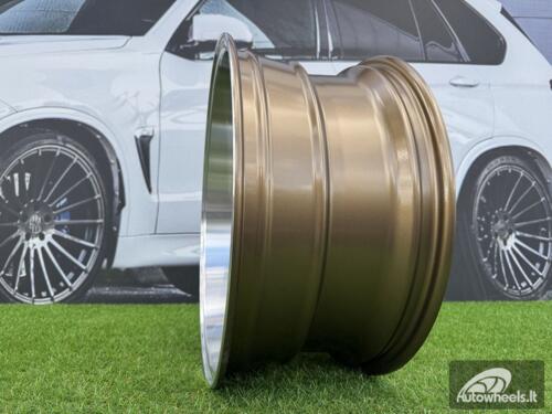 Ratlankis Volvo Ocean MK 18  R18X8.5 5X108 ET6 65.1 Bronze with Diamond Cut Lip (240, 740, 940)