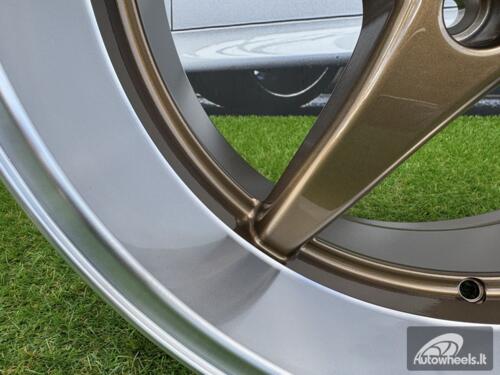 Ratlankis Volvo Ocean MK 18  R18X8.5 5X108 ET6 65.1 Bronze with Diamond Cut Lip (240, 740, 940)