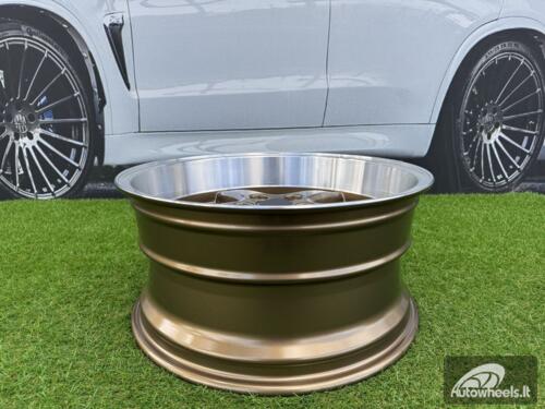 Ratlankis Volvo Ocean MK 18  R18X8.5 5X108 ET6 65.1 Bronze with Diamond Cut Lip (240, 740, 940)