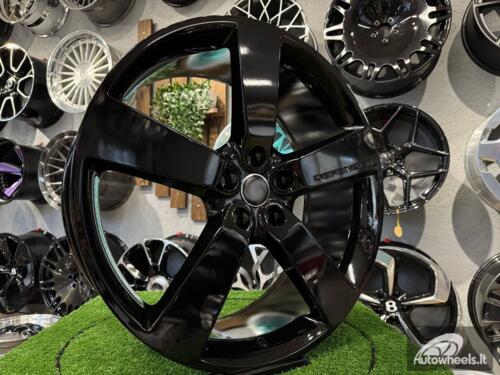 Ratlankis Forged Land Rover Defender Style R22X9.5J 5X120 ET40 72.6 Gloss Black